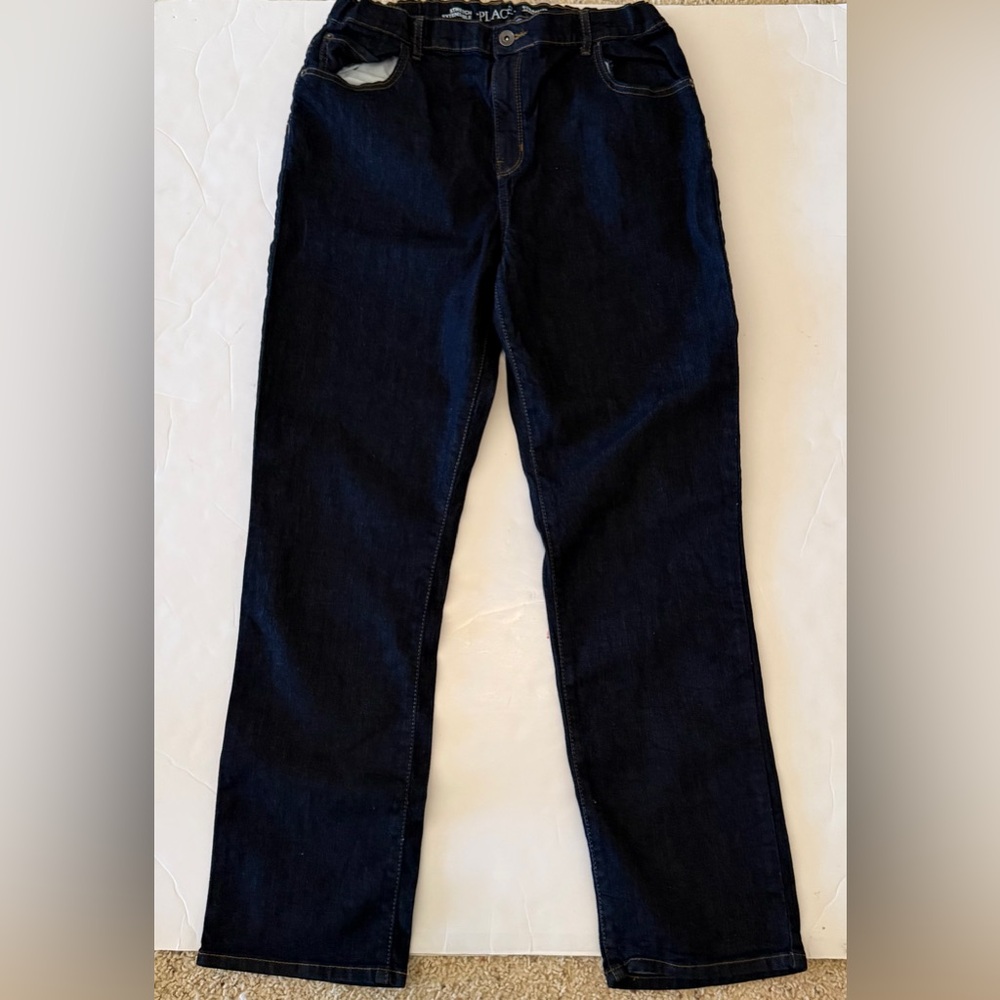 Straight Leg Kids Denim Jeans Size 18